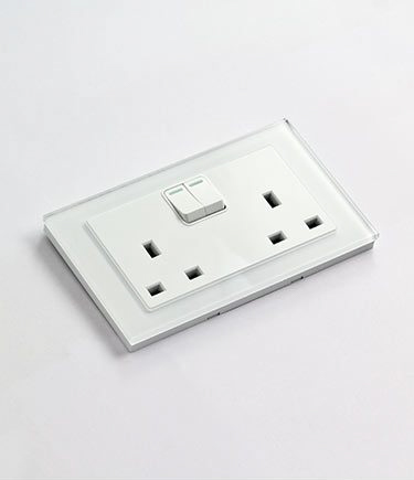 Touch Glass Plug Socket (119C)