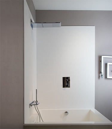 Snow White Shower Waterproof Panels (71E)