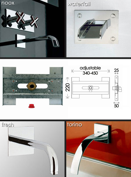 Bathroom Spout Mounting Plate (53N)