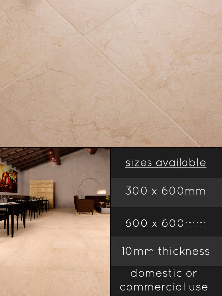 Florence Stone Porcelain Tiles (98G)