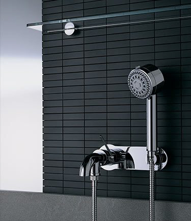 Milano Bath Filler Tap & Shower (41E)