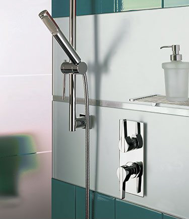 Florence Thermostatic Shower Valve & Head (44A)
