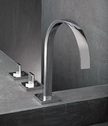 Torino 3 Hole Basin Tap & Bath Filler (42F)