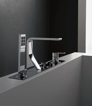 REM Deck Mounted Bath Filler with Shower (51D)