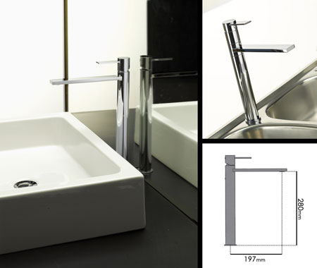 Loft Tall Mixer Basin Tap (37B)