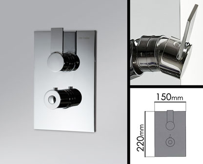 Loft 2 Function Thermostatic Shower Valve (37P)