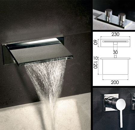 Waterblade Waterfall Bath Tap (38H)