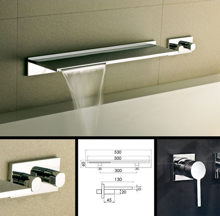 Waterblade Waterfall Bath Filler Tap (38E)