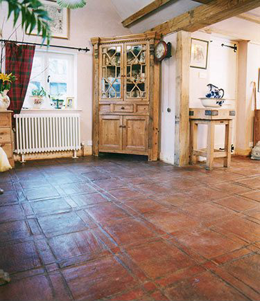 Antique Picket Terracotta Flooring Tiles (99C)