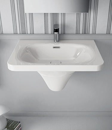 Tulip Wall Hung Wash Basin (11F)