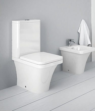 Tulip Close Coupled Toilet and Cistern (11H)