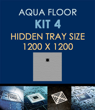 Wet Room Floor Installation Kit 4 (184D)