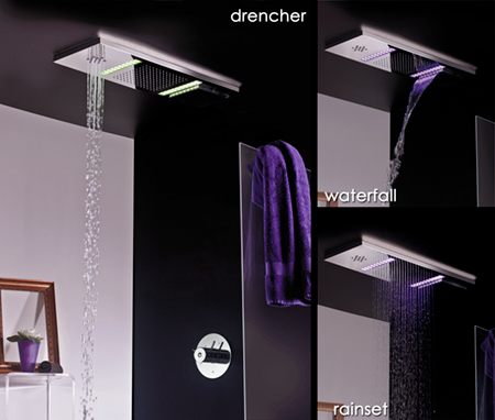 Triple Function Shower Head from Livinghouse