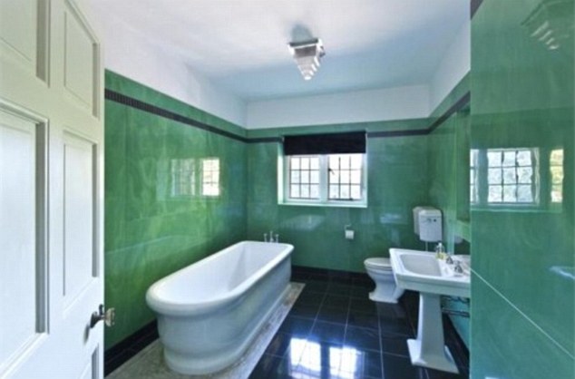 Adele Green Bathroom