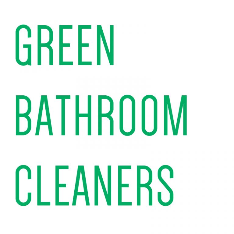 Green bathroom cleaners LivinghouseLivinghouse