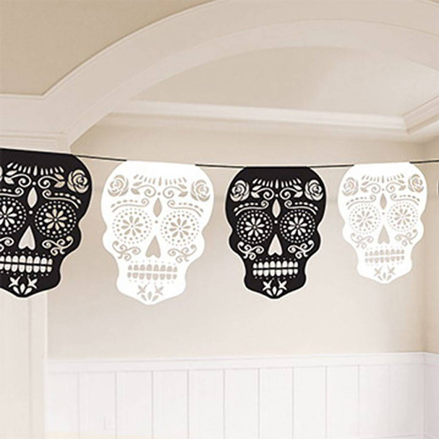 halloween-day-of-the-dead-skull-garland