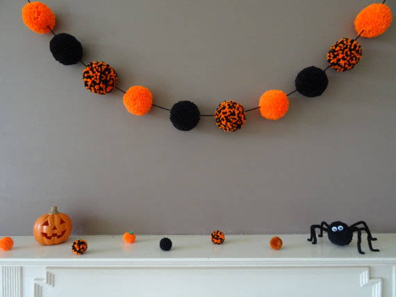 halloween-pompom