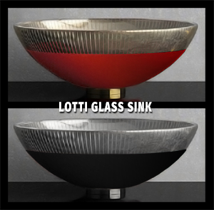 Lotti Glass Sink by Livinghouse