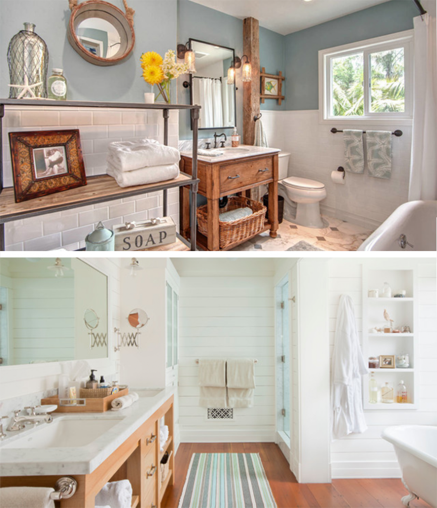Beach Inspired Bathrooms LivinghouseLivinghouse