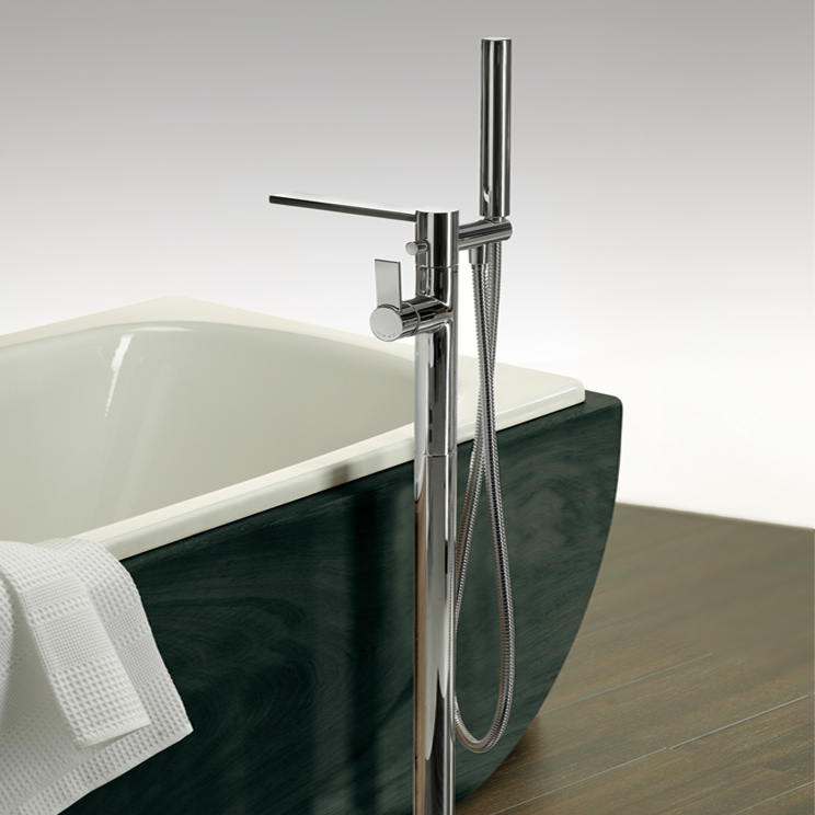 Loft Freestanding Bath Shower Mixer Tap (37H)