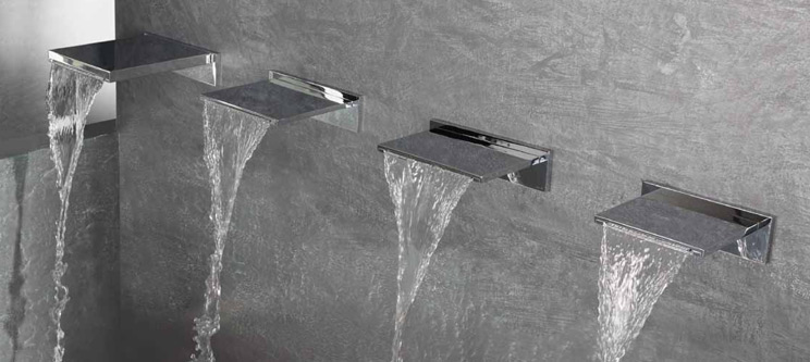 Further Image of Waterblade Freestanding Waterfall Bath Tap (38G)